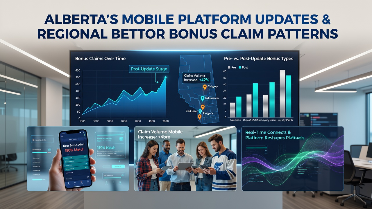 Data visualization of bonus claim trends on Alberta mobile betting apps