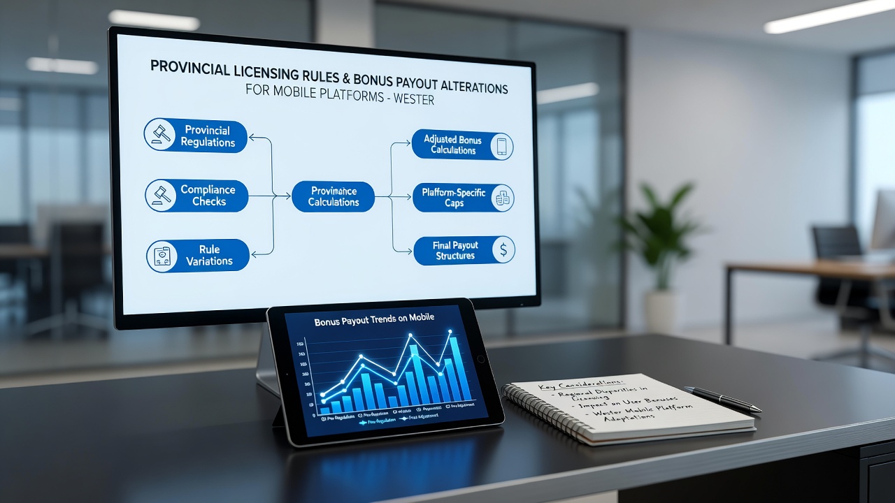 Western Canadian users interacting with mobile betting apps under varying provincial bonus regulations